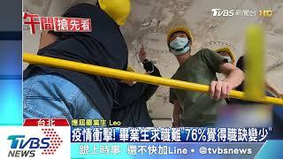 疫情衝擊! 畢業生求職難"76%覺得職缺變少"