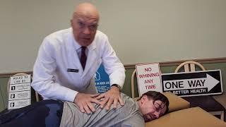 Chiropractic Adjustment for Maximum PAIN RELIEF,  No Crack chiropractor