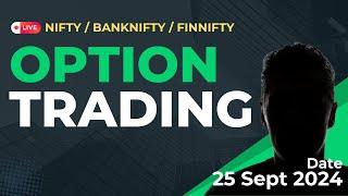 25 Sept BANKNIFTY Expiry | Nifty | Banknifty | Live | Step Up Finance