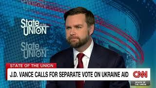 Сенатор-республиканец Вэнс в эфире CNN заявил, что Украине придётся уступить России территории.