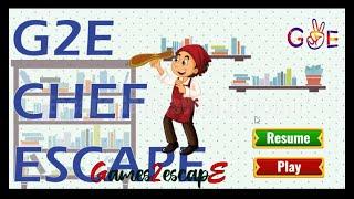 G2E Chef Escape Walkthrough [Games2Escape]