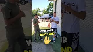 Head Off The Line #boxing #youtubeshorts