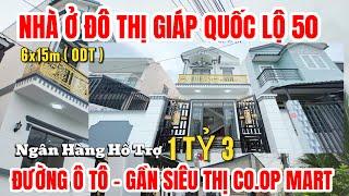 NHÀ ĐẸP GẦN QL50 ĐƯỜNG XE HƠI, cách bến xe quận 8 chỉ 18km, SHR hỗ trợ trả 1Ty3 nhận nhà