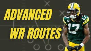 8 ADVANCED Wide Receiver Routes In Football