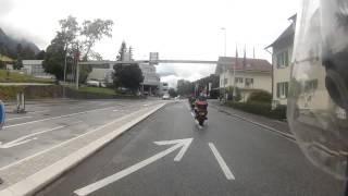 The Austria to Liechtenstein Border