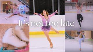 Learning to Figure Skate in my 20's - 2 Year Adult Figure Skating Progress Timeline