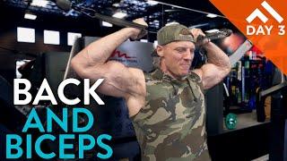 BACK AND BICEPS | WEEK IN THE SWOLE PROGRAM DAY 3