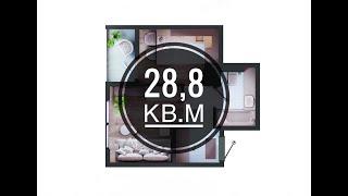 СОЧИ | ЖК Атлантис | ФЗ-214 | Квартира 28, 8 кв.м