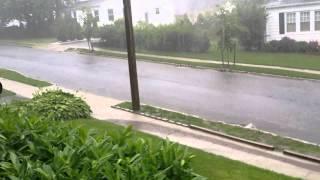 It's Raining, It's Pouring - Massive Rainstorm in New Jersey - June 15th, 2015 - HD