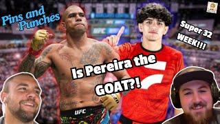 Super 32 Preview and UFC 307 RECAP | Pins and Punches Ep. 3 The Trilogy