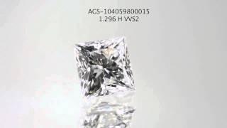 1 carat Super Ideal A CUT ABOVE Princess Diamond from Whiteflash