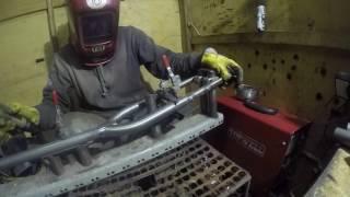 DC pulse TIG welding on bicycle structure with PROTIG TOPWELL