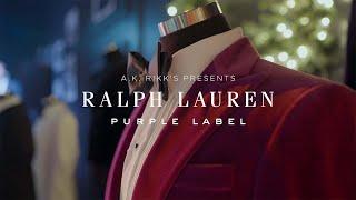 A.K. Rikk's Presents Ralph Lauren Purple Label #purplelabel #ralphlauren