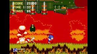 Sonic Hack Walkthrough - Sonic 3 & Knuckles But With Funny Power Ups
