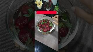 How To Make A Fresh Strawberry Cake? | #Shorts #cake #ytshorts