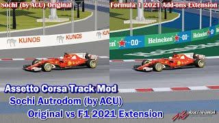 Assetto Corsa Track Mods #145 - Sochi Autdorom (by ACU) + Formula 1 2021 GP Add-ons Extension