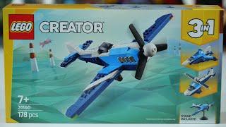 LEGO Creator 31160 Race Plane - LEGO Speed Build Review