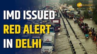 Delhi weather: Traffic chaos as rain causes waterlogging; IMD predicts more showers