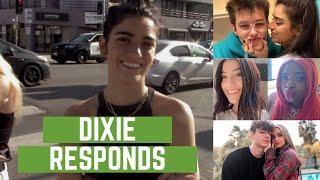 Dixie D'amelio Responds to Addison Rae's Pregnancy,  Peaches Drama, Griffin Johnson, and New Music