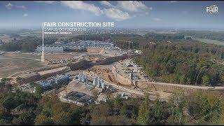 FAIR Particle Accelerator under Construction (October 2018)