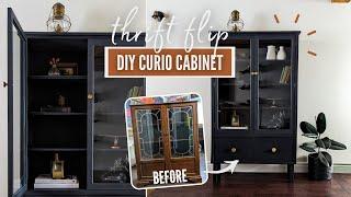 i thrift flipped my dream curio cabinet |  DIY Danie