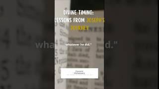 Joseph’s Secret To Trusting God’s Timing