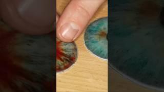 Eye Casting.  Epoxy Resin Art #shorts