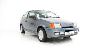 The Ultimate Concours Winning Ford Fiesta XR2i with Only 19,941 Miles - SOLD!