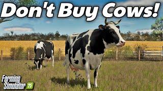 I went CRAZY dealing with Cattle in Farming Simulator 25