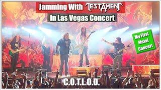 Testament with 11 Year Old Maya Neelakantan In Live Concert - "C.O.T.L.O.D"