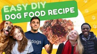 FREE DIY RAW DOG FOOD RECIPE: Homemade Dog Food with Dr Karen Becker and Rodney Habib