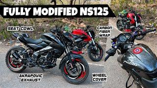 Tastefully Modified Pulsar Ns125 | Total Cost | Review | Exhaust Note