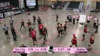 Sin City Rollergirls vs Dallas Derby Devils - 2013 Division 2 Playoffs Game 5