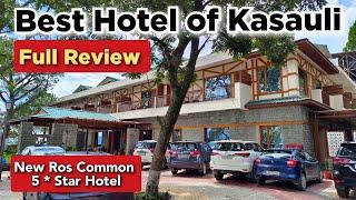 Best Hotel of Kasauli Himachal Pradesh | Hotel New Ros Common Kasauli | 5 Five Star Hotel of Kasauli