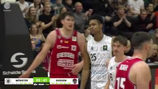 VideoRecap: Uni Baskets Münster vs. JobStairs GIESSEN 46ers