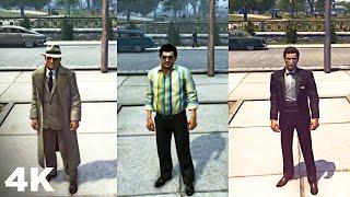 All Character Outfits - Mafia 2: Definitive Edition | 4K Ultra Settings