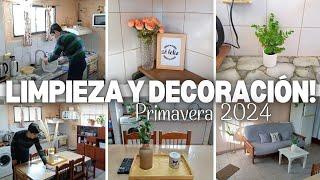  LIMPIEZA Y DECORACIÓN PRIMAVERA 2024! Limpia Conmigo Mi Casa  // Limpia Con Ramiro