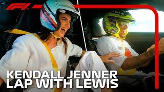 "Did We Break The Car?" Lewis Hamilton Takes Kendall Jenner For A Miami Hot Lap F1 Pirelli Hot Laps