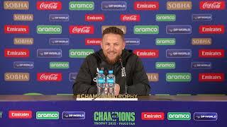 Brendon McCullum | England Vs. South Africa | ICC Champions Trophy | Post Match Press Conference