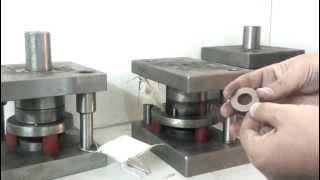 matricería de arandelas - punch die compound stamping washer - metal working