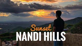 Nandi Hills Bangalore Sunset