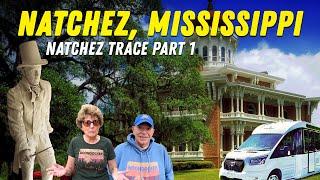 The Historic Natchez, Mississippi! Along The Natchez Trace Part 1