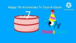 Happy 7th Anniversary To Toon-a-vision
