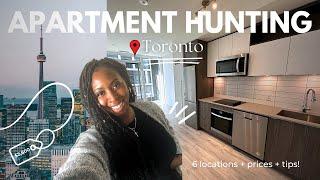 APARTMENT HUNTING IN TORONTO (w/ touring 6 locations + rent prices + tips)