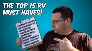 Top 15 MUST HAVE Accessories for All RVers