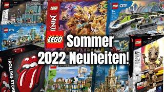 Fast 100 neue Sets: Alle LEGO Sommer 2022 Set Bilder! | Züge, Ninjago, Marvel, Creator, 18+,...