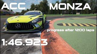 ACC - Assetto Corsa Competizione - MONZA - 1:46.923  [HOTLAP + SETUP ] AMG GT3 EVO