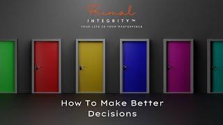 How To Make Better Decisions When You're Relaxed & Aligned | Healthy Mindset | Self-Awareness