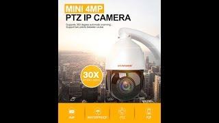 BOAVISION HD 4MP 30X Zoom Mini PTZ IP Camera. BOAVISION HD 4MP Mini PTZ IP камера