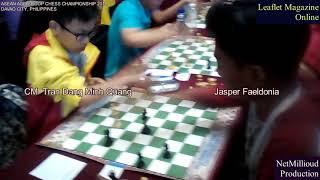 Nil Maglas Videos Tran Dang Minh Quang vs Jasper Faeldonia Blitz ASEAN AGE GROUP 2018